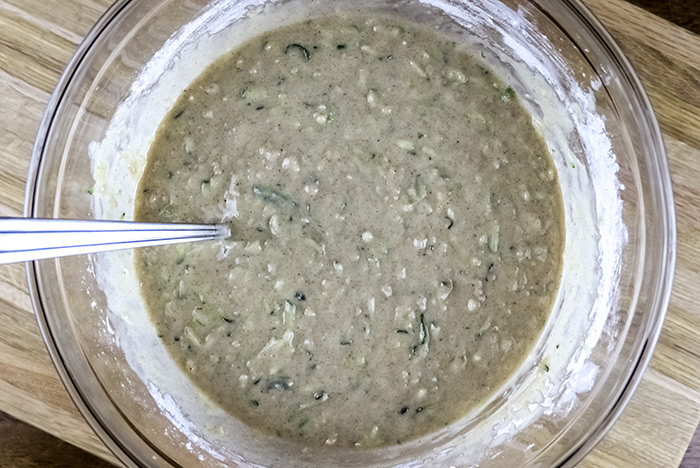 Zucchini Bread Batter