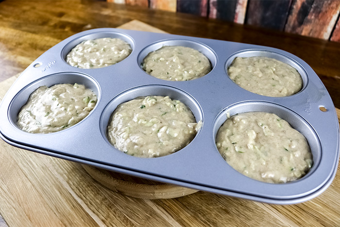 Batter in Muffin Pan