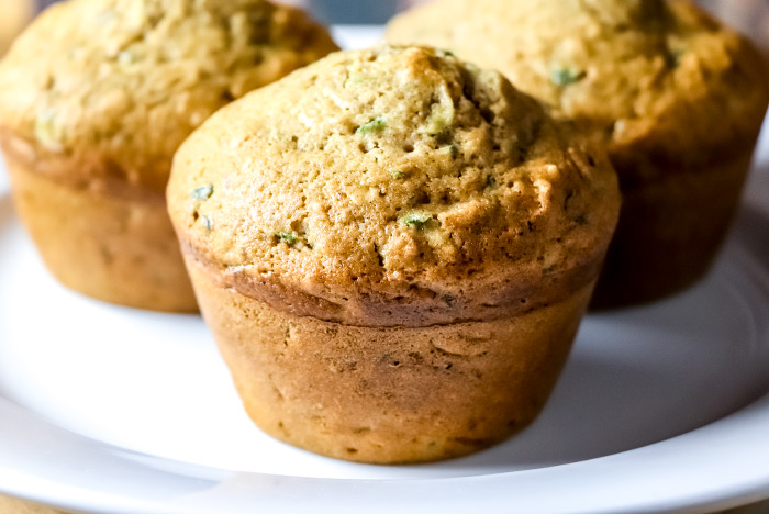 Muffins on Plate