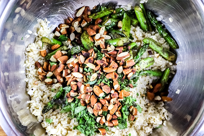 Rice Salad Ingredients