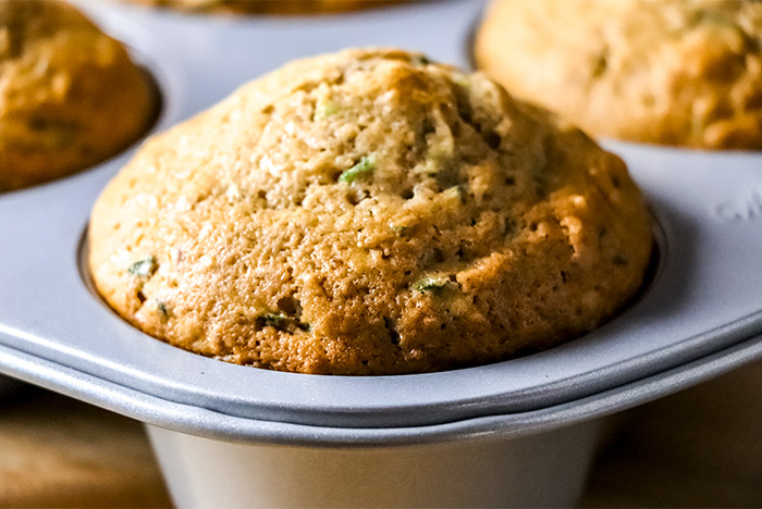 Zucchini Muffins with Walnuts Recipe