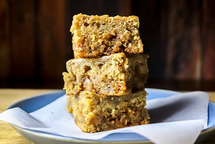Butterscotch Zucchini Blondie Recipe