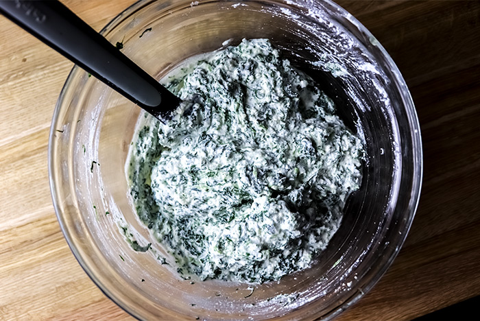 Ricotta & Spinach Lasagna Mixture