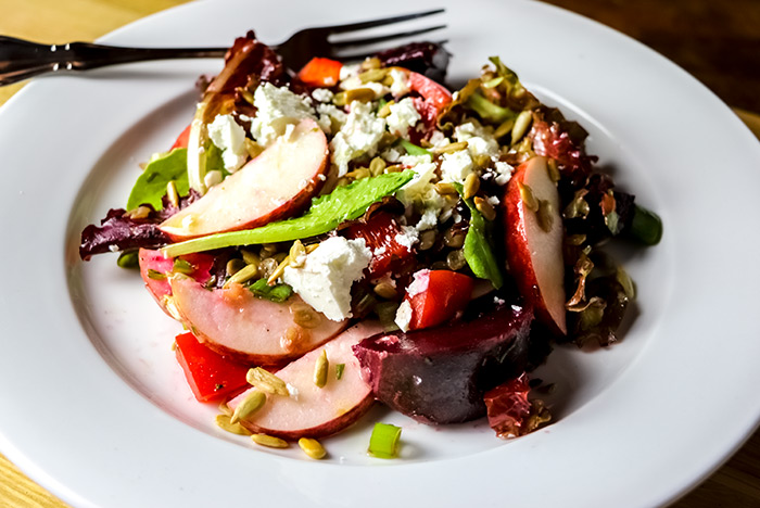 Beet & Goat Cheese Salad