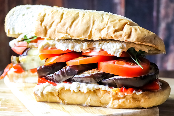 Eggplant Sandwich