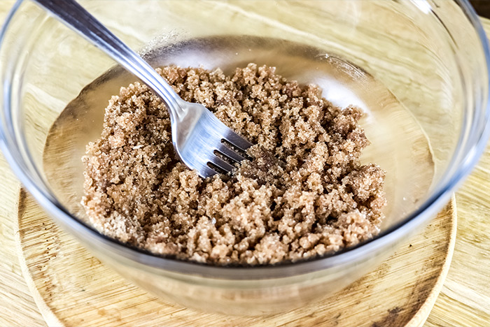 Brown Sugar Apple Cake Topping