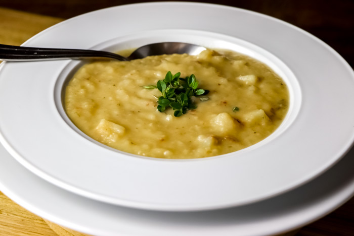 Fennel & Celery Root Chowder