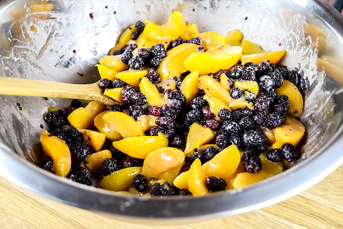 Peach & Blackberry Mix