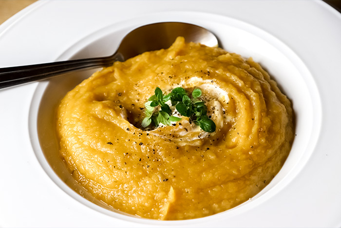 Pureed Roasted Vegetable Soup Recipe