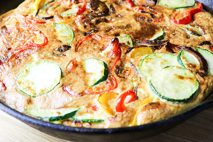 Frittata in Cast Iron Skillet