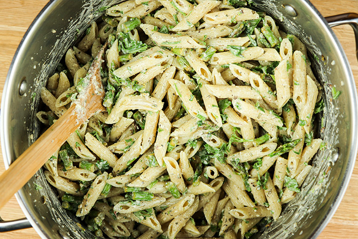 Pasta Salad in Large Pot