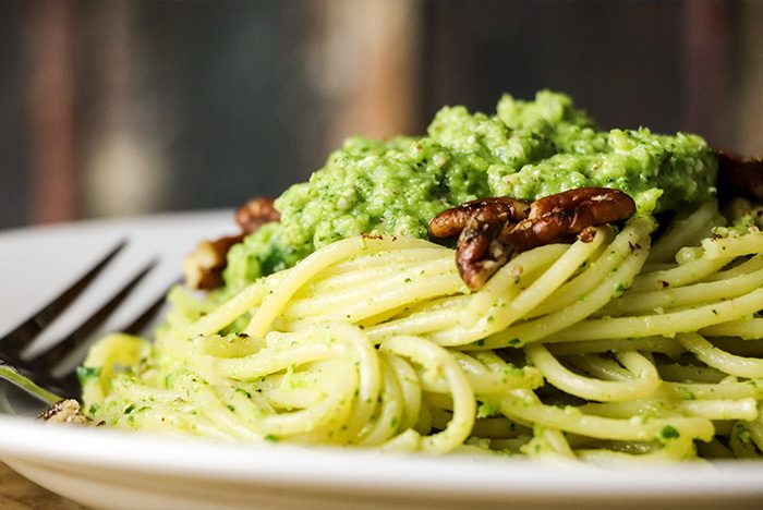 Pasta, Pesto & Pecans