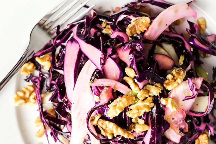 Red Cabbage, Fennel & Walnuts