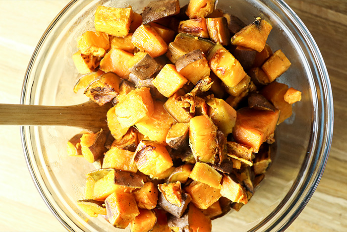 Oven Roasted Sweet Potatoes