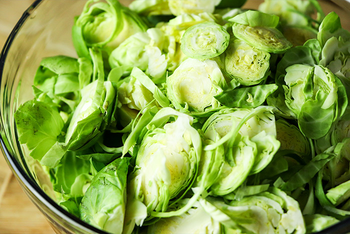 Sliced Brussels Sprouts