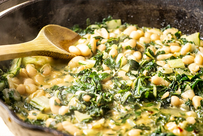 Bean & Chard Mixture