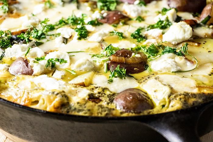 Cheese & Vegetable Frittata