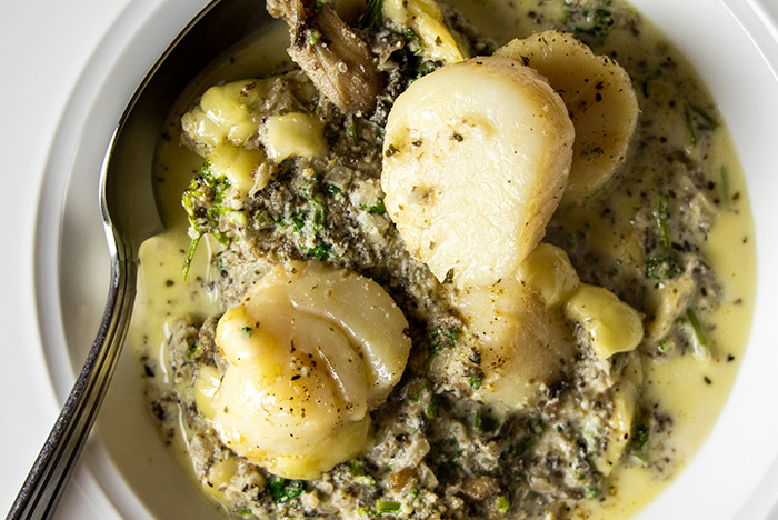 Romantic Sea Scallop Dinner