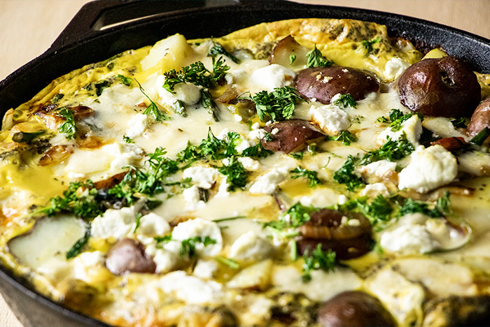 Potato & Parsley Frittata