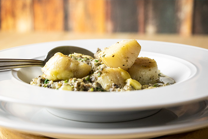 Seafood Scallops in Bowl