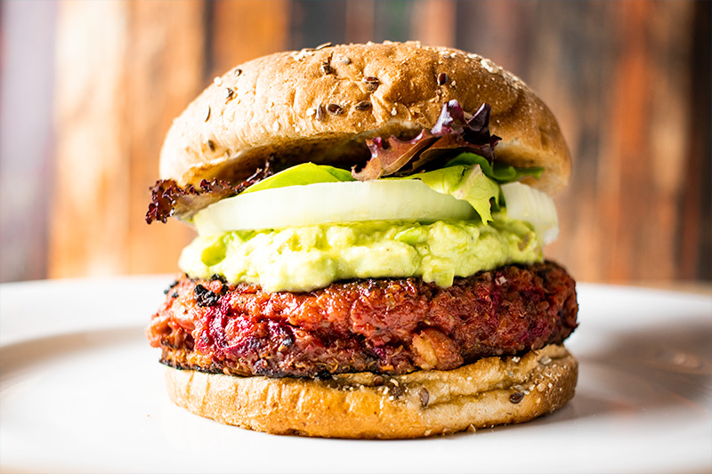 Big Beautiful Veggie Burger