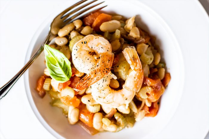White Bean & Shrimp