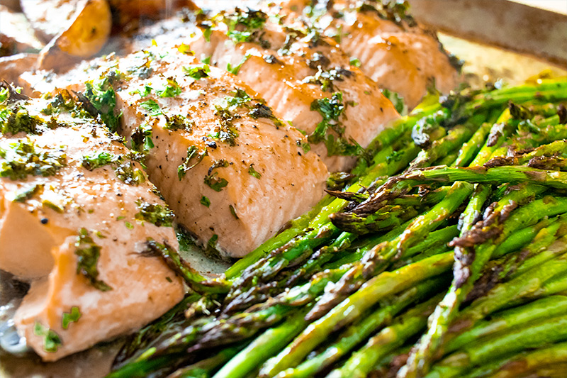 Salmon & Asparagus