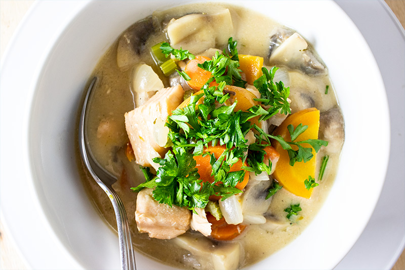 Seafood Salmon Soup Recipe