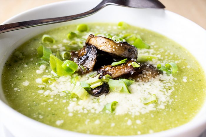 Cream of Zucchini & Mushroom Soup Recipe
