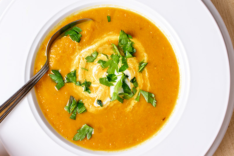 Carrot & Lentil Soup