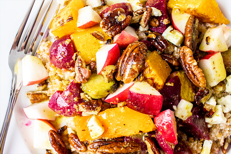 Apple, Beets & Butternut Squash Salad Recipe