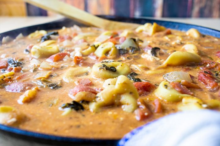 Creamy Tortellini Dinner