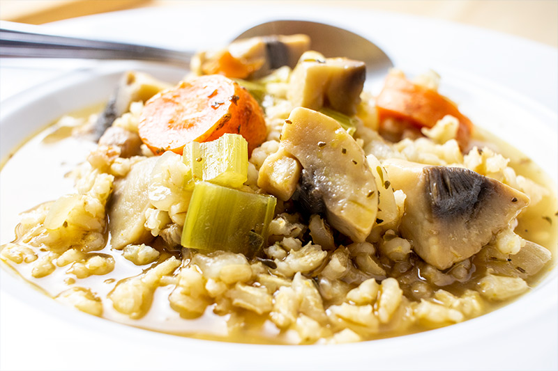 Mushroom & Barley Soup