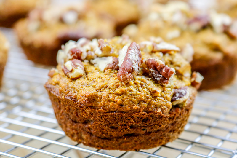 Muffin Cooling On Rack