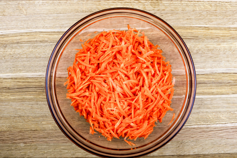 Shredded Carrots