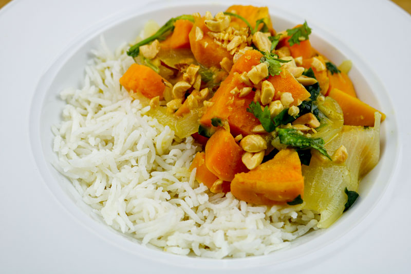 Thai Curry With Rice