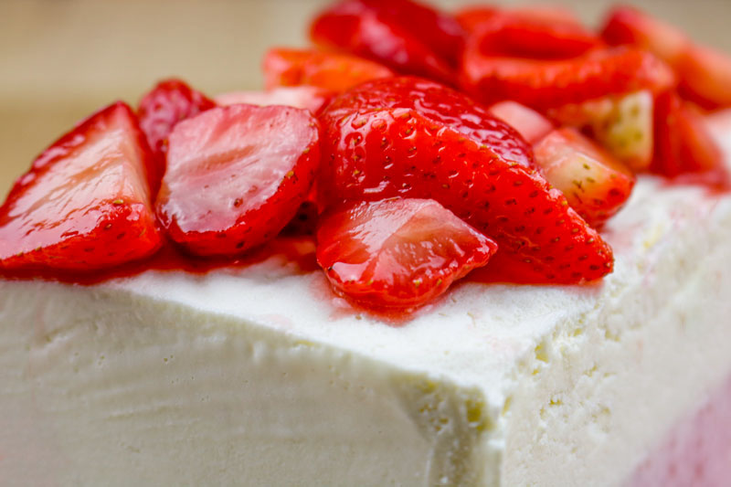 Topped With Strawberries