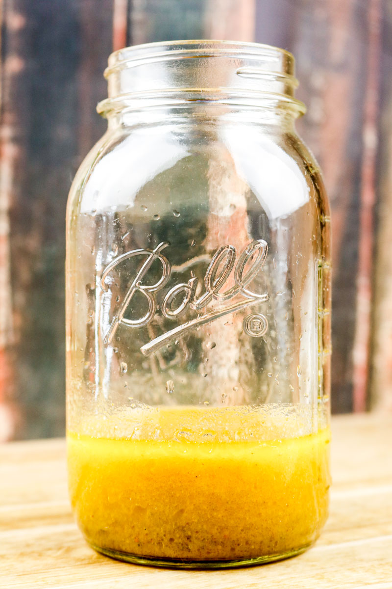 Salad Dressing In A Mason Jar
