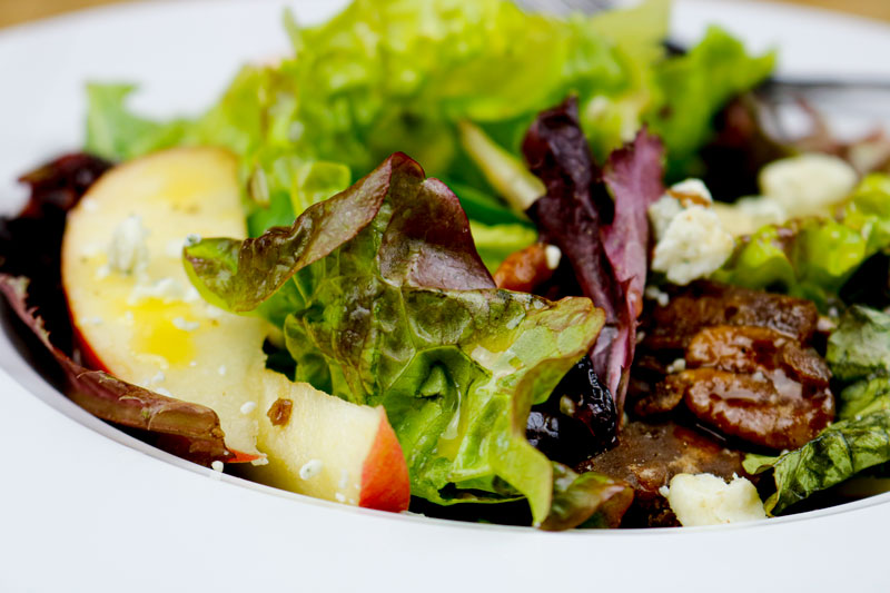 A Sideview Of A Holiday Salad