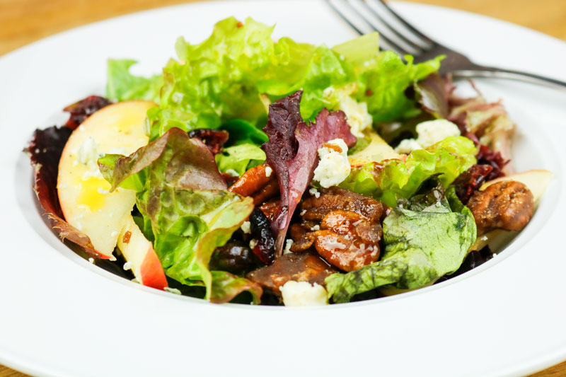 Holiday Salad With Apples And Nuts