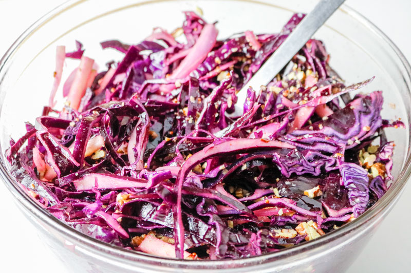 Bowl Of Apple Slaw