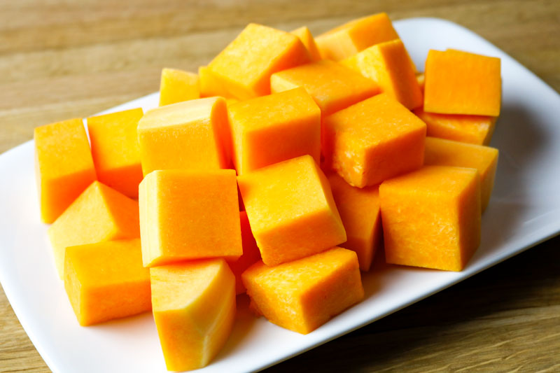 Cubed Butternut Squash