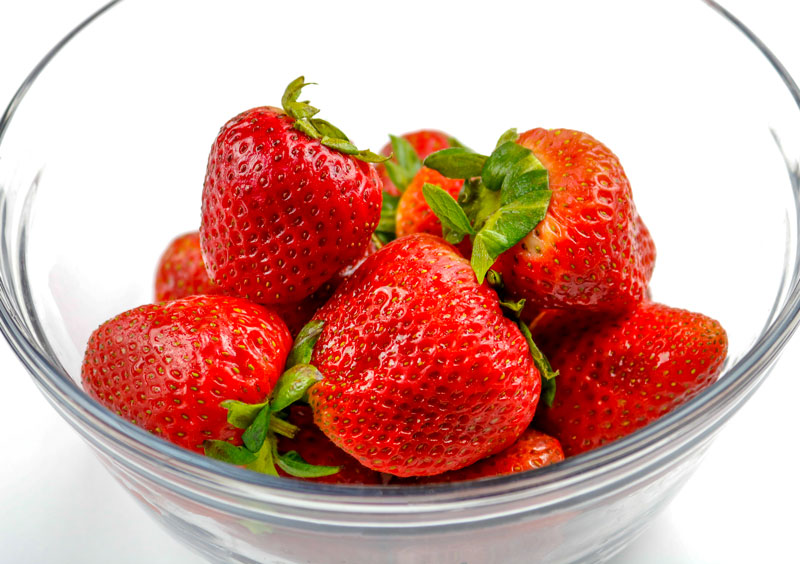 Freshly Washed Strawberries 6-19