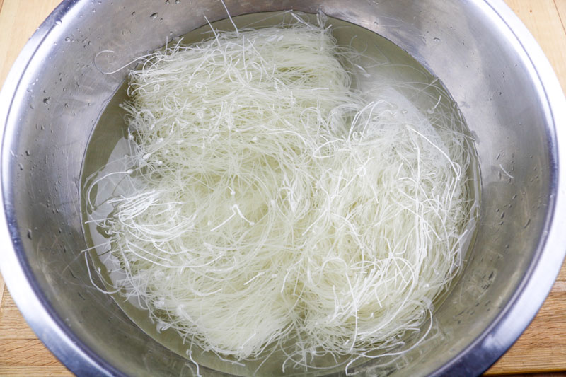 Noodles Soaking In A Bowl 9-4