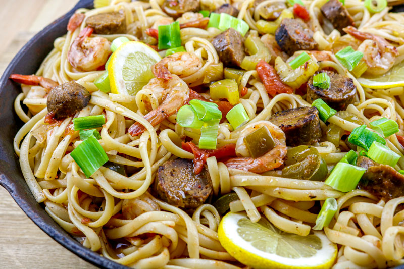 Sideview Of Pasta Dish 9-2