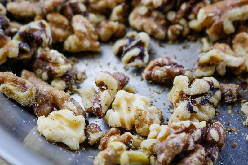 Toasted Walnuts In A Pan 11-2